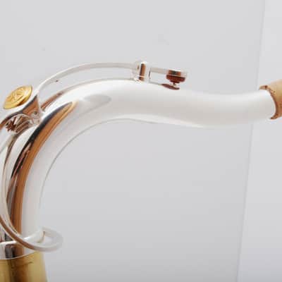 Yamaha TE1 Silver Plated Custom E1 Tenor Saxophone Neck W/GoldLacquer Option image 1