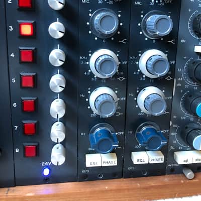 Neve Vintage 1073 and 31102 modules in Vintage King rack image 2