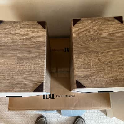 Elac Uni-Fi Reference UBR62 Bookshelf Speakers (Pair) - White Oak image 7