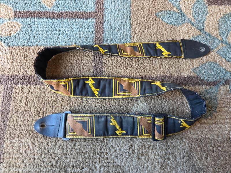 Vintage Circa 1981/1982 Fender USA Buckle Guitar/Bass Strap! Original Case Candy! image 1