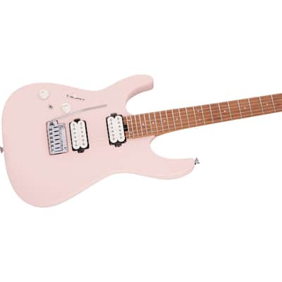 Charvel Pro-Mod DK24 HH 2PT CM Left-handed - Satin Shell Pink (B-Stock) image 6