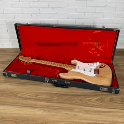 1974 Fender Stratocaster with 3-Bolt Neck, Maple Fretboard - Natural Gloss image 16