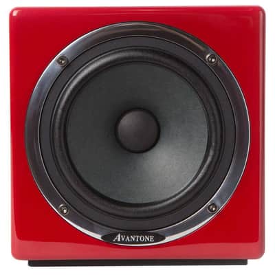Avantone Pro MixCube Active 10th Anniversary Red Full-Range Mini Reference Monitor (Single) image 1