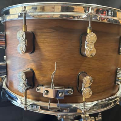 PDP by DW - 8x14" Limited Edition, 20-Ply Maple/Walnut Shell Snare Drum, Natural Satin image 3