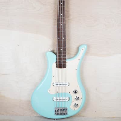 Yamaha SBV-500 2000 Sonic Blue Flying Samurai Bass w/ Gig Bag | Reverb