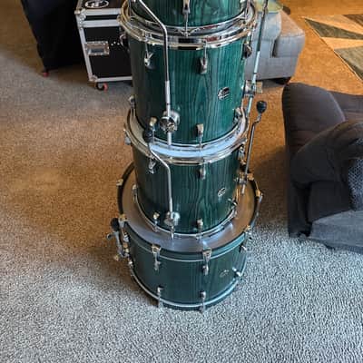 Doc Sweeney Drums Blue Dragon-Ash Stave Segmented !!! New !!! image 1