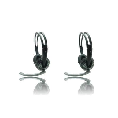 iMicro 2 Pack SP-IMME282 Wired USB Headphones with Microphone and Volume Control image 1