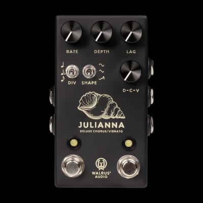 Walrus Audio Julianna Deluxe Chorus and Vibrato Black image 1