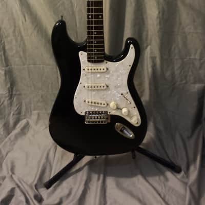 Black Epiphone S210 (Strat Copy, 1990s) image 5