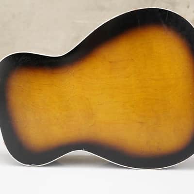 60s Fender F-70-B Uni-Bar Parlor Acoustic Slide Guitar F-1000 w/Soft Case #55890 image 14