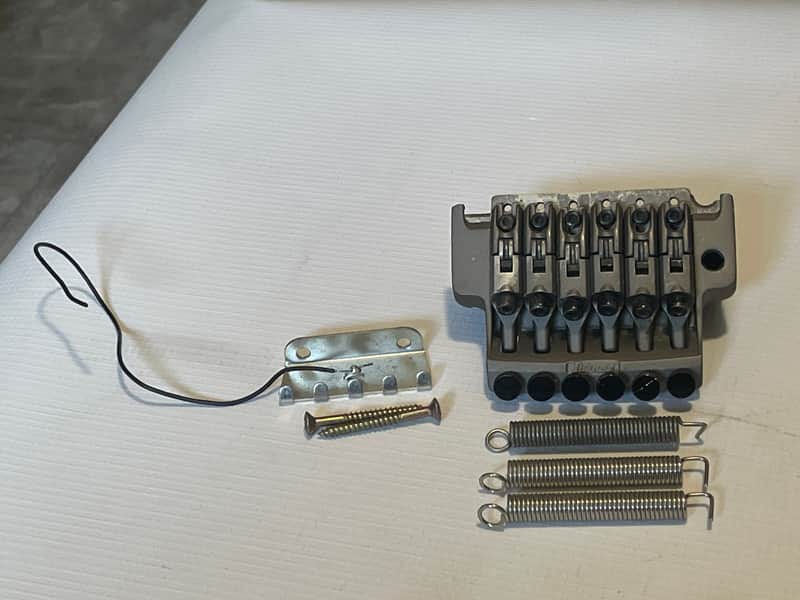 2000's Ibanez RG5EX1 RG Series Edge III Powder Cosmo Floyd Rose Tremolo Bridge image 1
