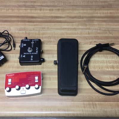 Alesis Bitrman bit crusher/frequency shifter w/ expression pedal mod, bypass looper image 2