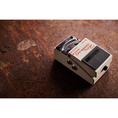 BOSS TU-3 Chromatic Tuner Pedal with Sharp 21-Segment LED Meter, Accu-Pitch Sign, Chromatic Mode, Guitar and Bass Modes image 4