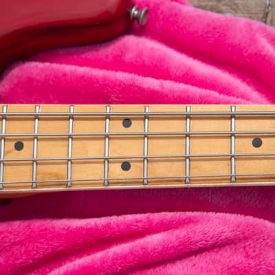 Classic 1983 Fender Jazz Bass 3-Bolt with Ash Body & Bound Maple Fretboard - Sienna Burst Finish - Made in the USA - Vintage Dimarzio PU's! - Pro Set Up w Perfect Frets/Action/Intonation! image 10