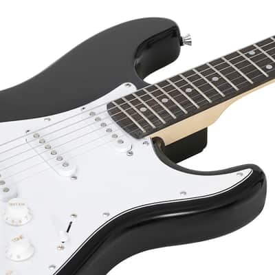 39 Inch Electric Guitar Full Size Starter Kit w/ 10W Amp Beginner-Friendly Black image 9