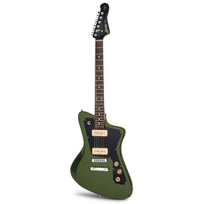 Baum Guitars Vega Series Wingman - Misty Green image 10