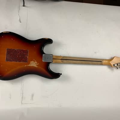 LsL Instruments Saticoy Mick Mars Tribute MM 3 Tone Sunburst Heavy Age Floyd Rose - Brand New with case image 19