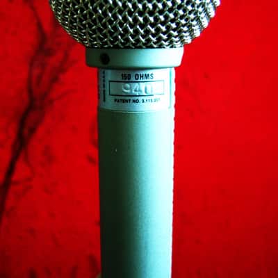 Vintage 1994 Electro-Voice RE11 Supercardioid Dynamic Microphone Low Z w accessories RE10 RE15 RE16 RE18 image 14