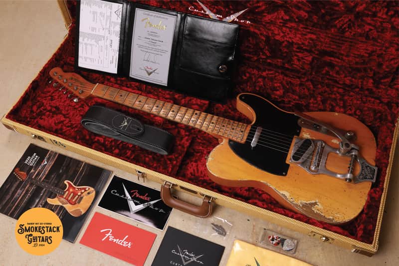Fender Custom Shop Masterbuilt Smoked Telecaster Heavy Relic