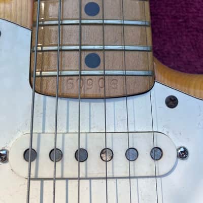 Vintage MIJ Fernandes Burny Custom Stratocaster 1976 - Natural image 2