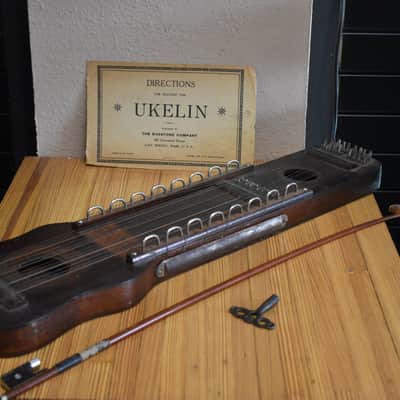 Vintage 1930's Wooden Ukelin by Bosstone Co image 1