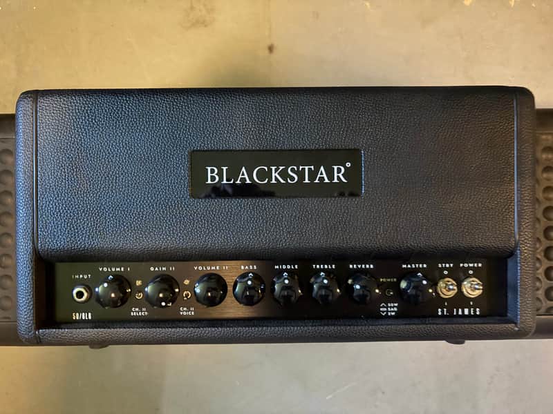 Blackstar St. James 6L6 2-Channel 50-Watt Guitar Amp Head
