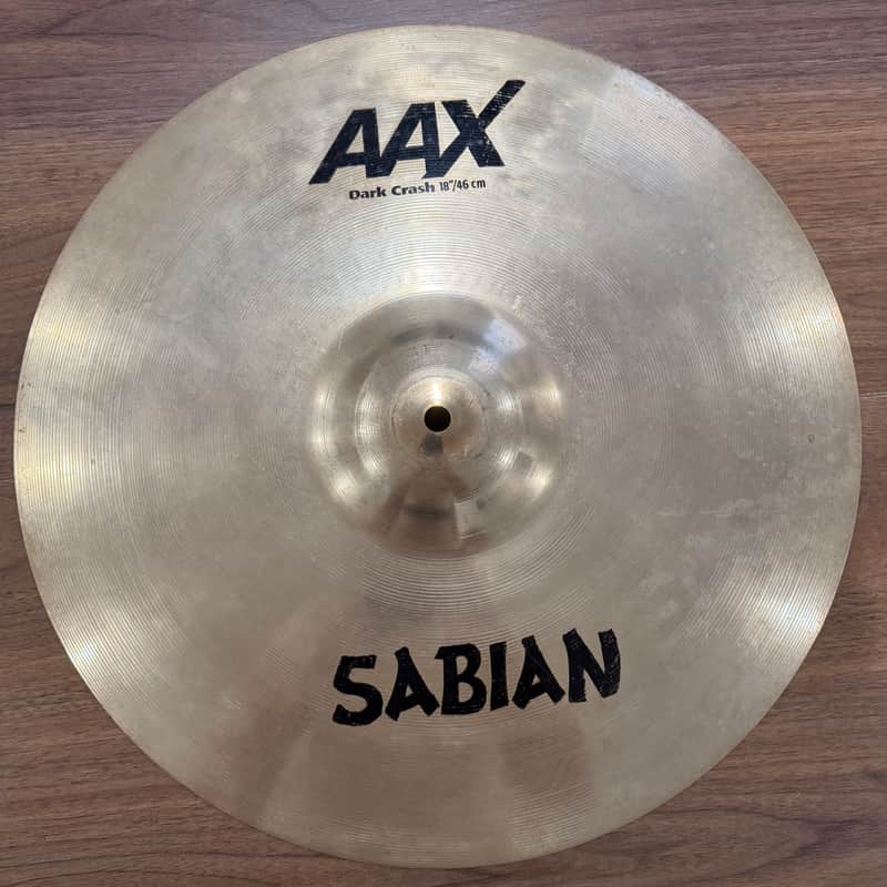Sabian 18" AAX Dark Crash Cymbal 2019 - Present - Brilliant image 1