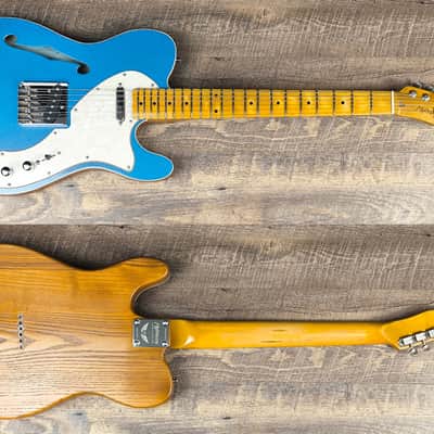 MyDream Partcaster Custom Built - Thinline Lake Placid Dreamsongs image 1