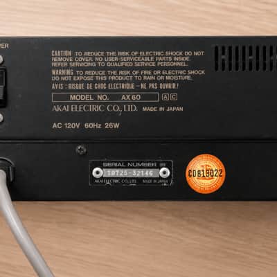 Akai AX60 1986-1987 - black image 8