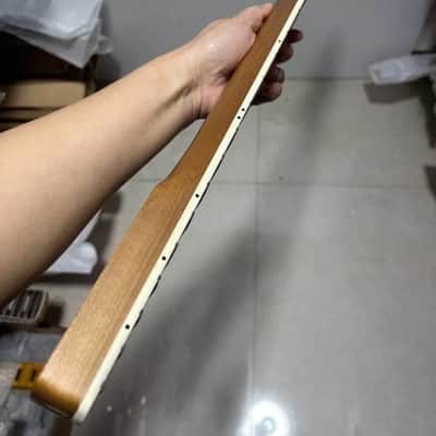 Roasted Maple Wood 5 String Bass Neck, 20 Frets Fingerboard image 2