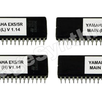 Yamaha EX5 EX5r firmware OS upgrade update version 1.11 / 1.14 (main+voice) Eprom Rom