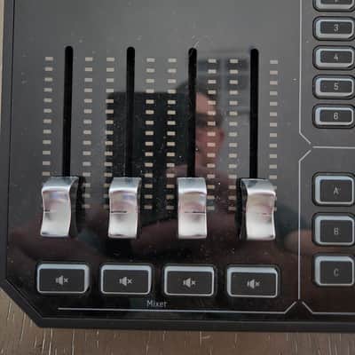 TC Helicon GoXLR, Go XLR, 4-Channel Mixer, Motorized Faders, Sound Board and Vocal Effects - Black image 5