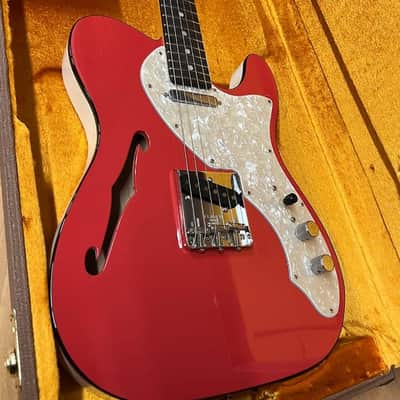 Fender Two-Tone Thinline Telecaster 2019 - 2020 - Fiesta Red image 4