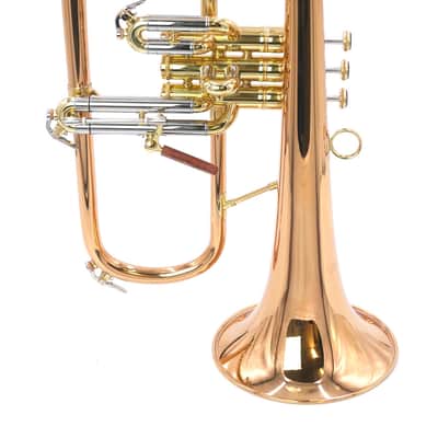 Carol Brass 6200-rss Flugelhorn - Clear Lacquer image 3