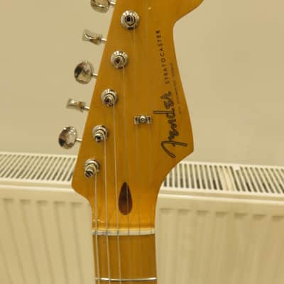 Fender Vintera '50s Stratocaster with Maple Fretboard 2019 - 2023 - Sonic Blue image 3