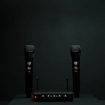 Rockville Hybrid Home Theater Karaoke Machine System w/5.25" Sub+2 Wireless Mics image 20