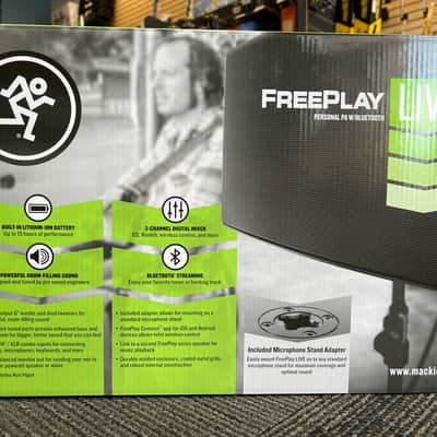 Mackie FreePlay LIVE Personal PA System 2018 - 2020 - Black image 4