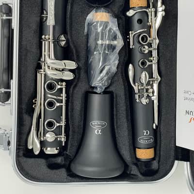 Mint Backun Alpha Bb Soprano Clarinet w/Nickel Keys | Drescher Music image 2