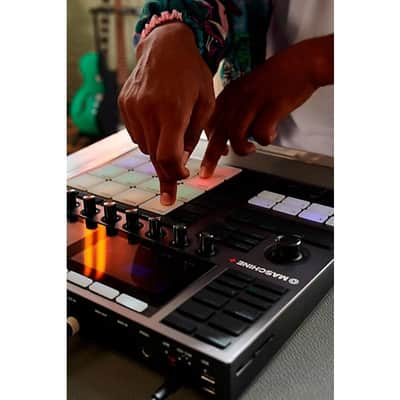 Native Instruments  MASCHINE+ Standalone Groovebox and Sampler 2024 - BLACK image 1