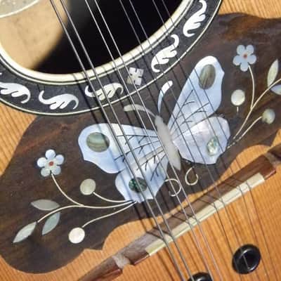 fine old VOGTLANDSPERLE solid arched back 8string MANDOLIN mando Germany 1920s image 1