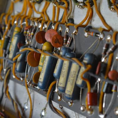 1961 Fender Concert Amp 6G12-A Brownface image 9