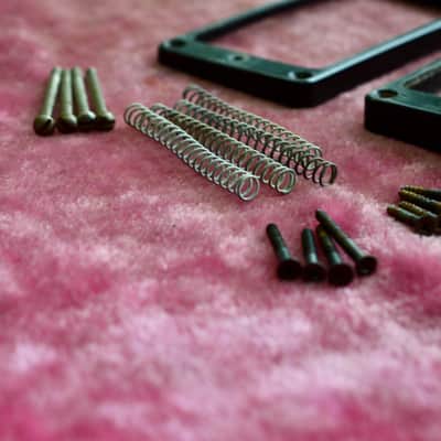 Vintage 1950's - 1960's Gibson M-69 PAF Ring set w/ Screws & Springs ES-335 image 4