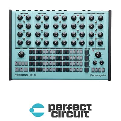Erica Synths PĒRKONS HD-01 Hybrid Drum Machine + Synthesizer [DEMO] image 1