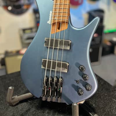 Ibanez EHB Ergonomic Headless Bass Guitar - Arctic Ocean Matte Auth Deal! 045 GET PLEK’D! image 3