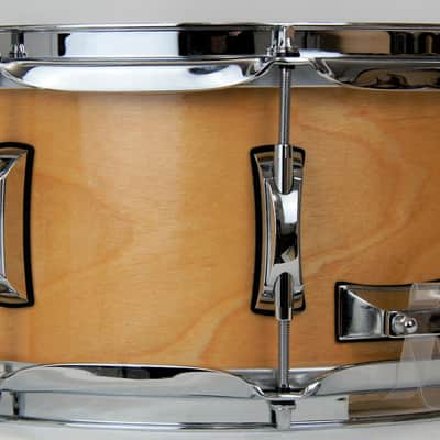 Click Custom Icon Snare Drum 6x12 10ply Birch Natural Gloss Oil image 4