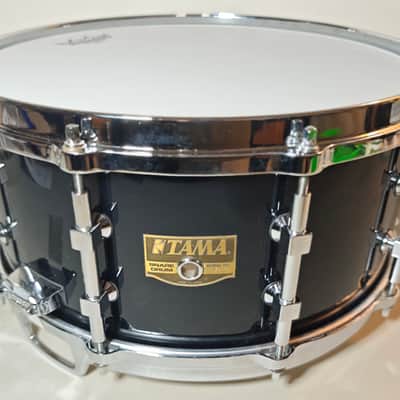 ⚡Tama Artstar/Artwood 14"X6.5" Snare Drum Made in Japan - Piano Black*NEW HEADS*⚡ image 1