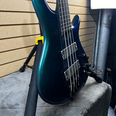 Ibanez Bass Workshop SRMS720 Multi-scale Electric Bass Guitar - Blue Chameleon #784 image 2