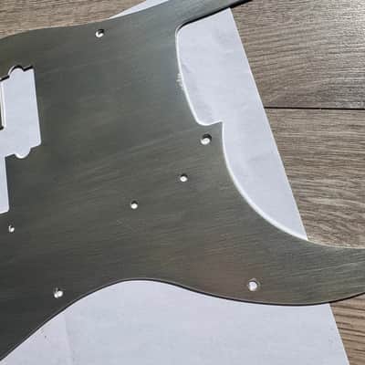 62 Fender Precision USA 13 Hole pickguard pattern Relic / Aged Silver Aluminum 1962 64 71 image 9