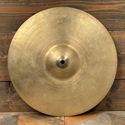 (Video) 1940s-1950s Zildjian A 12" Trans Stamp Hi-Hat Cymbal Pair 452g/466g image 2