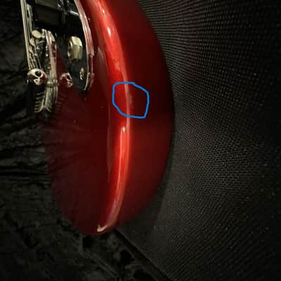 Fender Japan MG-69 MH 2010-2012 - Candy Apple Red image 8